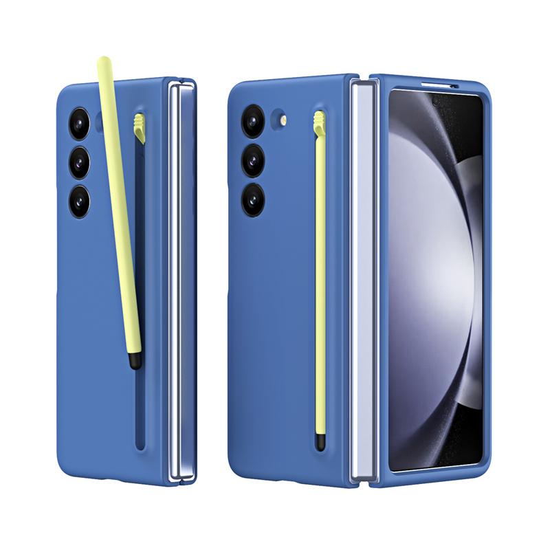 For Samsung Galaxy Z Fold 8 Ultra / 7 6 5 4 3 360 Full Screen Protector Tempered Film Hard PC Folding Cover With Stylus Pen Case