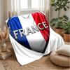 France national football team Theme blanket Soft Flannel Blanket Plush Throw Blanket Cozy Sofa Bed Blanket for Home Decor