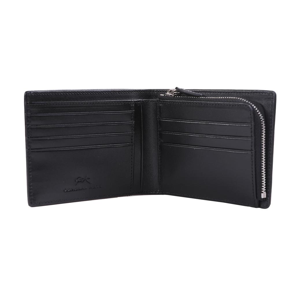 Genuine Vegetable Tanned The Inside of the Bill Compartment Is Also Genuine Cow Leather Holds 10 Skimming Prevention [GENERAL ARTS] Wallet, Leather,