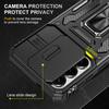 Anti-Slip Phone Case for Samsung Galaxy S26 Plus S25 Ultra S24 FE S22 S23 S21 Ultra A17 5G A56 A36 A16 Kickstand Ring Cover Bag