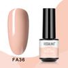 ROSALIND Mini Nail Polish Gel Semipermanent UV Multiple Colors Varnish Hybrid Nail Art Soak Off Top Base Coat Regular Gel Lacquer