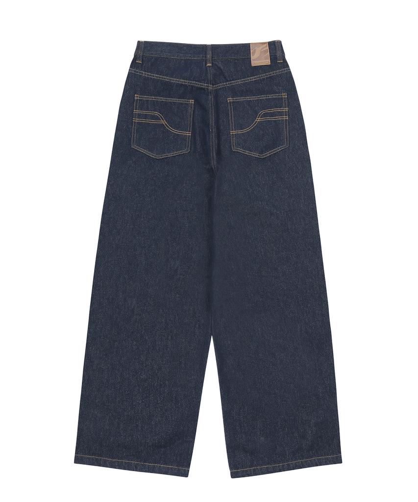 FILLUMINATE Stitch Point Denim Pants - Indigo