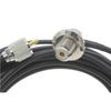 BEVOTOP Long UHF PL259 Male to UHF SO239 Female Right Angle Connector for Car Mobile Radio Antenna RG58 Coax Cable 50 Ohm