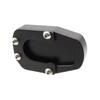 Motorcycle Kickstand Pad Enlarge Extension For Motorbike Side Stand Pad For Morbidelli T1002V Gaojin Hawk1000