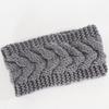Winter Warmer Ear Knitted Headband For Women Crochet Bow Wide Stretch Hairband Headwrap Hair Accessories Lady Turban