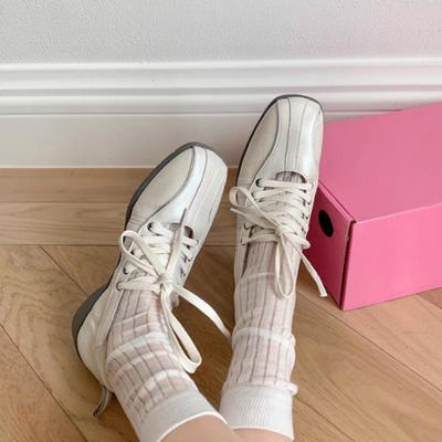 Мода Новые Модные Женские Балетки 2025 Весна Осень Улица Низкий Каблук Плоская Обувь Повседневные Мягкие Кроссовки Мэри Джейн Элегантные Женские Туфли