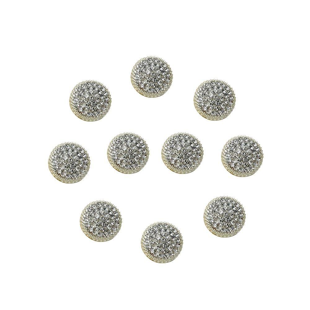 Fashion Clothing Decoration DIY Sewing Button Shirt Buttons Metal Rhinestone Buttons Needlework
