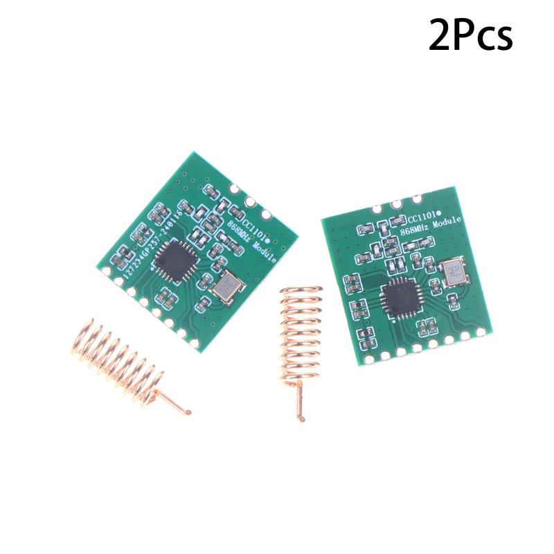 1/2/3Pcs Cc1101 Wireless Module Long Distance Transmission Antenna 868Mhz Spi Interface Low Power M115 64-Byte