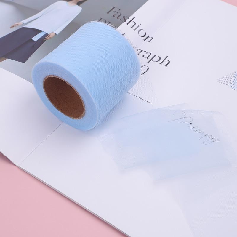 10-ярдовая органзовая лента с волнистым краем и дизайном «рыбий хвост» для свадеб и подарков