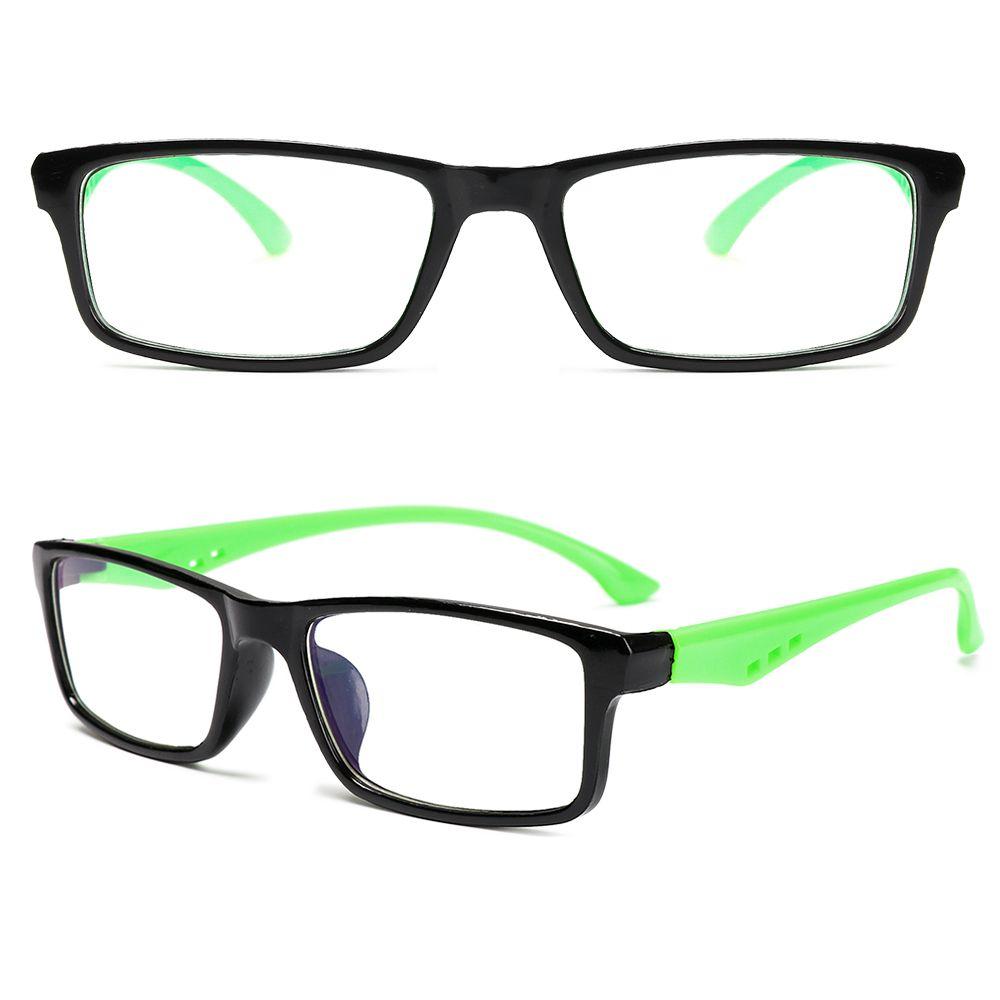 Computer Vintage Square Ultra Light Frame Eye Protection Eyeglasses Anti-Blue Light Glasses