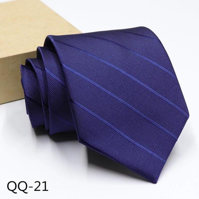 Мужское Платье Деловой Повседневный Профессиональный Жених Свадьба Лучший Муж С Полосатым Жаккардом Изысканный Джентльмен Мужской Премиальный Галстук