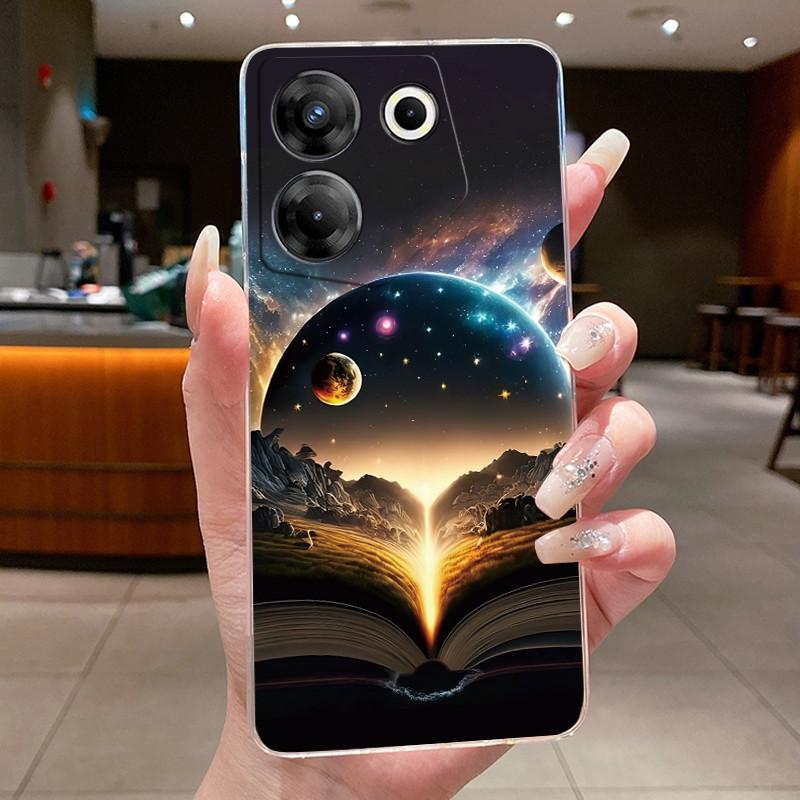 Чехол для Tecno Camon 20 Pro 5G Чехол CK8n Эстетичный Милый Крутой Мальчики Девочки Прозрачная Задняя Крышка Чехол для Телефона Tecno Camon 20s Pro 5G