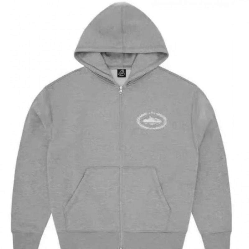 Zip Up Hooded Sweatshirt Couples Loose Streetwear Athletic Jacket