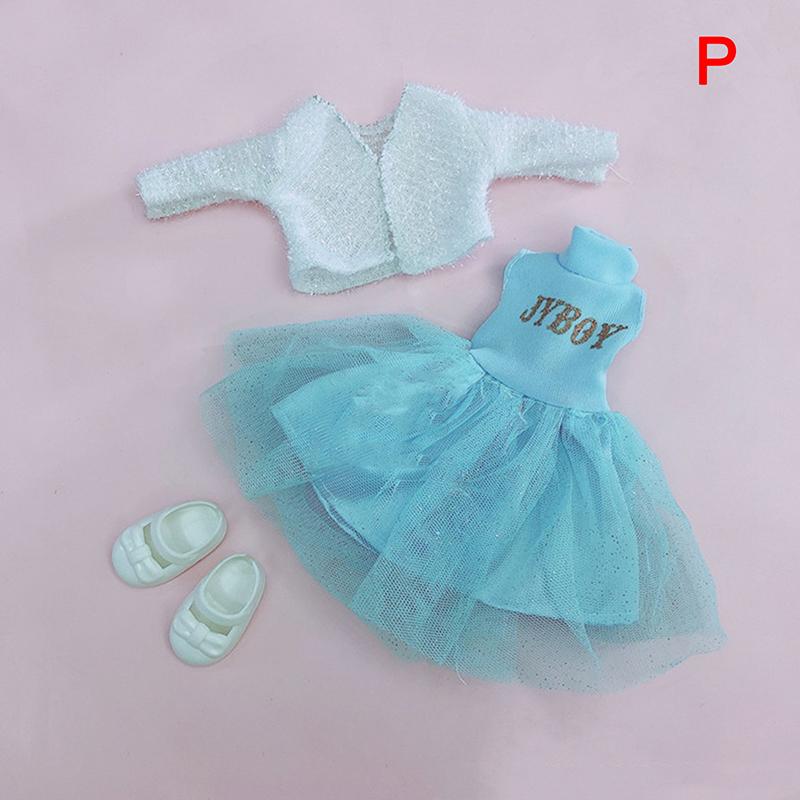 Одежда и обувь для куклы 30 см, 1/6 Bjd, платье принцессы с толстым телом, аксессуары, сделай сам