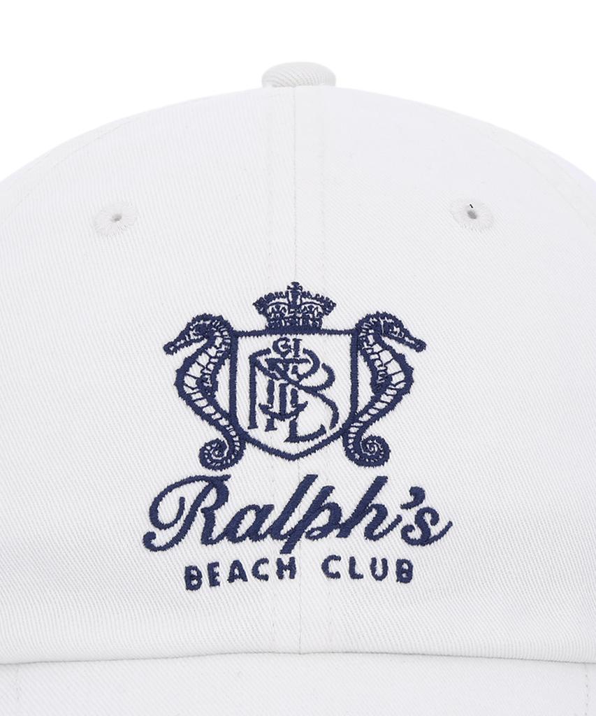 POLO RALPH LAUREN Твиловая бейсболка Ralphs Beach Club - Натуральный