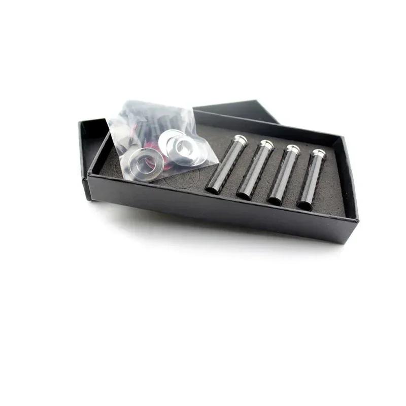 QQNE6 4PCS Stainless Steel Car Lock Modified Door Pin For bmw M Sticker X1 X3 X4 X5 X6 X7 e46 e90 f20 e60 e39 f10 Car accessories