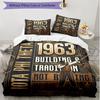 3pcs Duvet Cover Set (1*Duvet Cover + 2*Pillowcase, Without Core), Iota Phi Theta Print Soft All‑Season Bedding Set, Home Bedroom Decor Gift