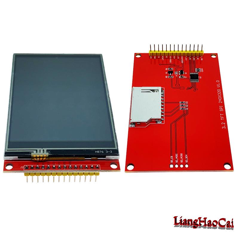 3,2-дюймовый последовательный TFT LCD модуль дисплея SPI с драйвером ILI9341, сенсорный экран, разрешение 240x320