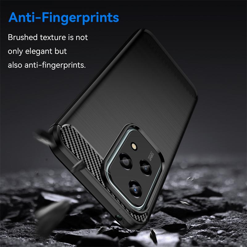 Гибкий чехол из ТПУ для Honor 200 Lite 90 Smart X9B X8B X7B 5G 4G защитный чехол против отпечатков пальцев противоударный Fundas Coque Shell