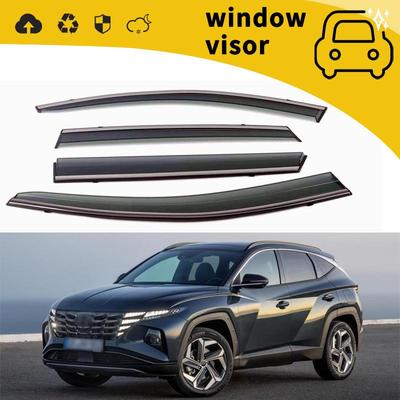 Дефлекторы боковых окон Hyundai Tucson 08-21: Козырьки на двери и дефлекторы окон для модификации и украшения