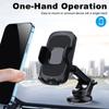 Phone Holder Mount For Car Windshield Universal Hands Free Extendable Stand Suction Ultra Strong Base
