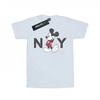 Disney Womens/Ladies Mickey Mouse NY Cotton Boyfriend T-Shirt