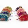 Exquisite Chinese Style Purse Pouch Zip Women Jewelry Storage Bag Multi-Color Embroidery Cloth Jewelry Pouch Bracelet Container