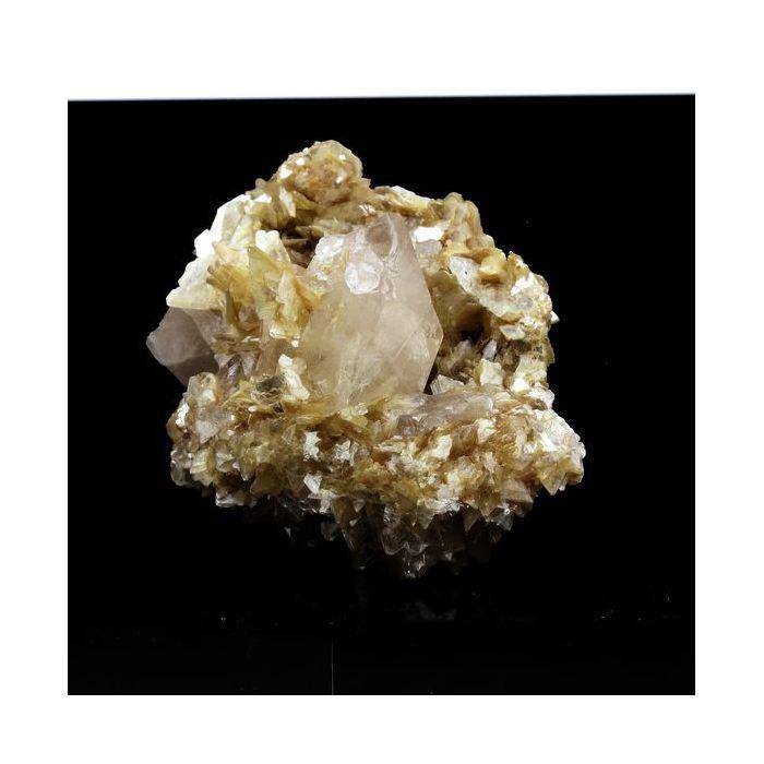 Pierres et Minéraux. Quartz + Muscovite. 1562.0 ct. Linópolis, Divino das Laranjeiras, Brésil.
