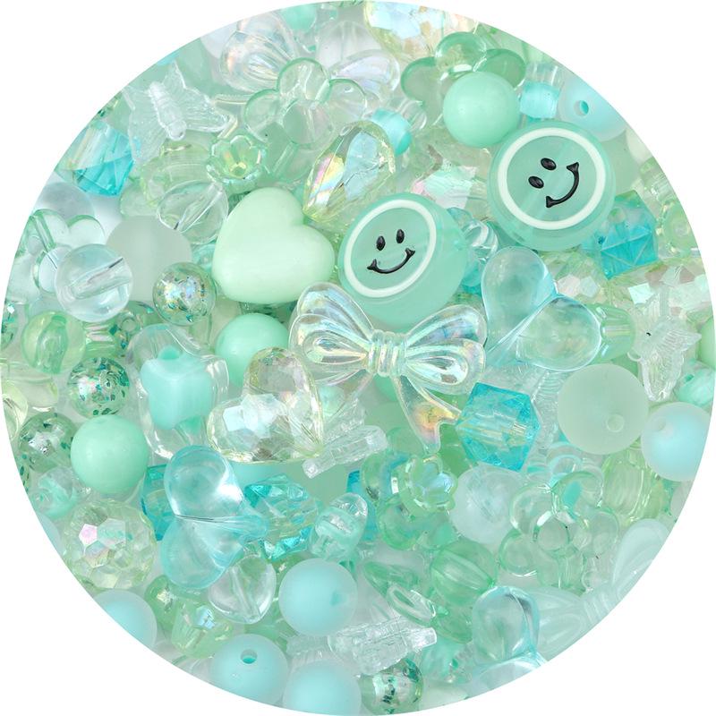 Baroque Style Acrylic Beads for DIY Bracelets and Accessories