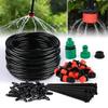 Automatic Watering Garden Hose Micro Drip Watering Kits Adjustable Nozzle Garden Supplies System Water