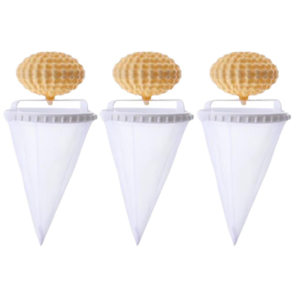 3Pcs Pet Hair Remover for Laundry Washing Machine Floating Lint Mesh Bag Washing Machine Filter for Washing Machine