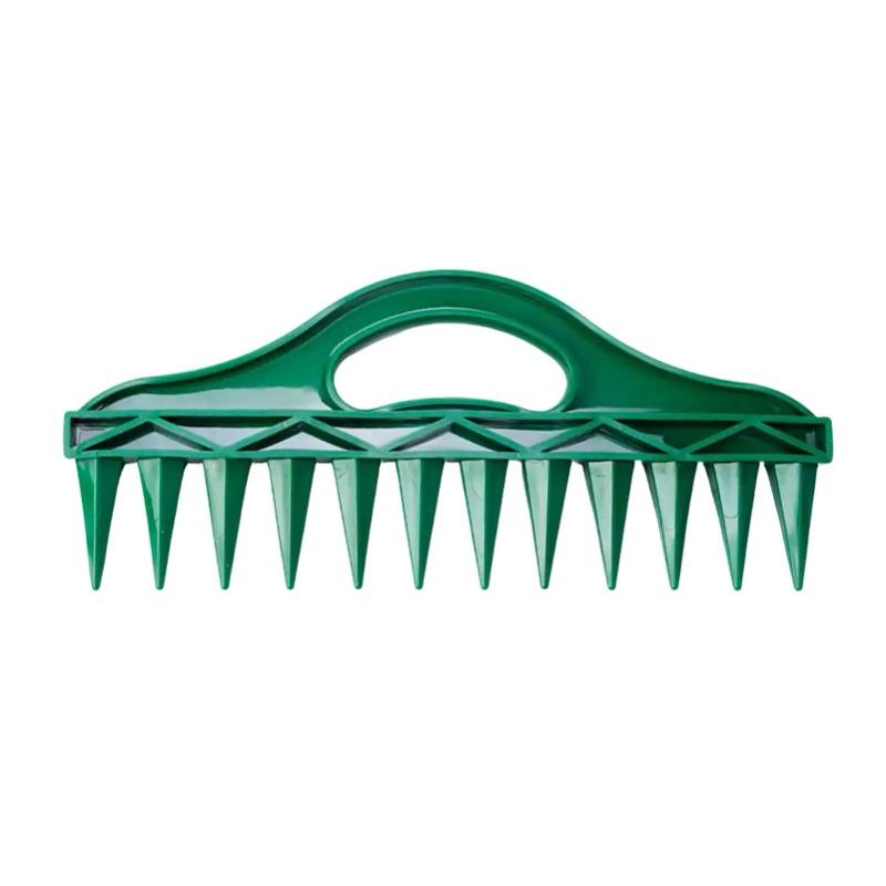 3/1x Plastic Hand Dibbler Garden Seeder Tool 12-Hole Fast Seeding Dispenser Dibber Efficient Planting In Flower Lawn Garden Tool