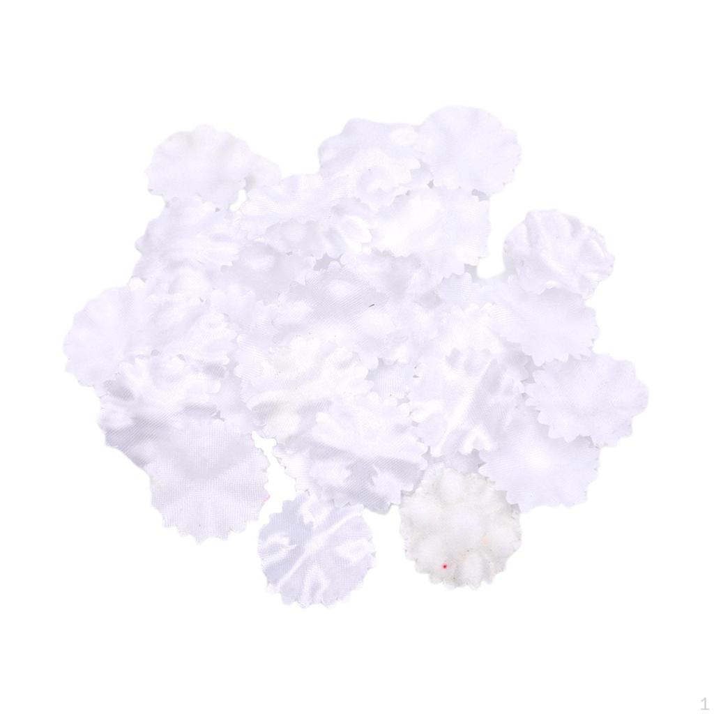 100 Pieces Artificial Flower Petals Matt Cloth Romantic for Wedding Decorations Vines