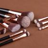 15pcs/set Cosmetics Makeup Brushes Kit Face Bronzer Liner Brow Brush Eyebrow Brush  Beginners
