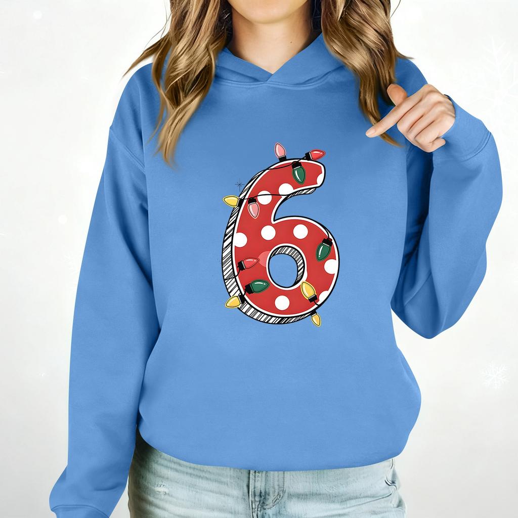 Женский повседневный модный спортивный костюм с принтом, повседневная толстовка с капюшоном и длинными рукавами