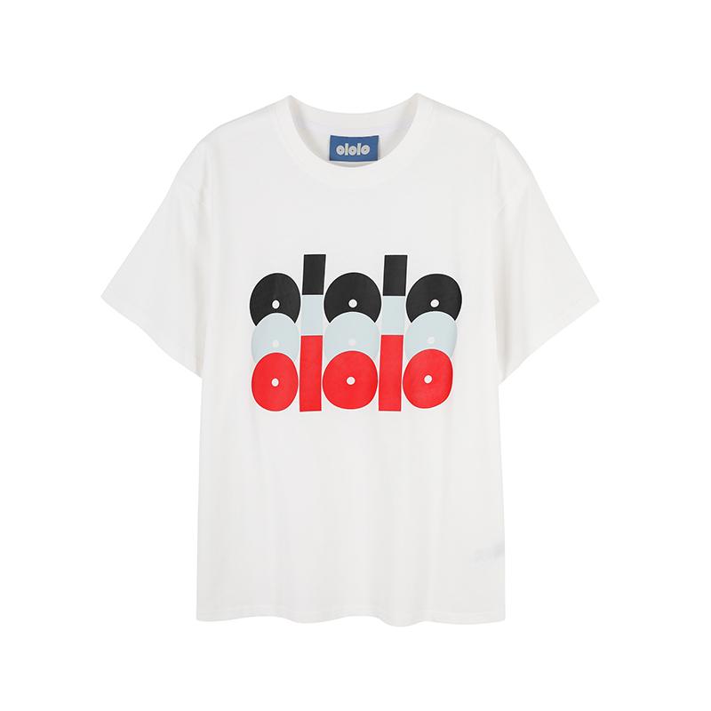 Футболка OLOLO Тройняшки Белая