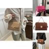 Fashionable Pu Leather Shoulder Bag For Women Classic Square Crossbody Handbag