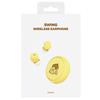 Kakao Friends Наушники Swing Bluetooth, Rolling Chunsik Yellow, CSBE-001, лучший персонаж Кореи