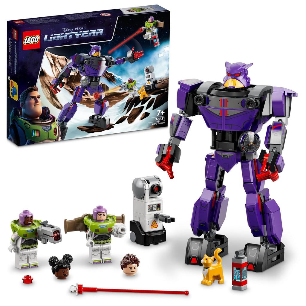 LEGO Disney & Pixar Buzz Lightyear Battle of Zerg 76831 Toy Block Present Sentai Hero Robot Boys Girls 7 years old and up
