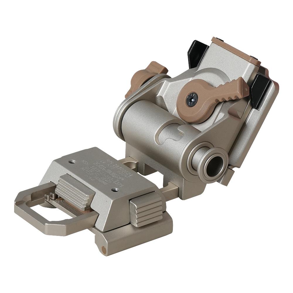 Крепление BOOIU NVG PVS14/15/18 Крепление G24 Алюминиевое L4G24 Крепление NVG Шлем для очков ночного видения NVG Металлическое крепление на шлем Игры CS