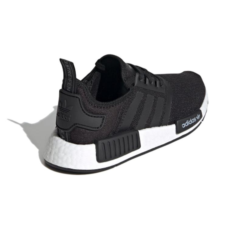 Adidas NMD R1 Black White GS FW0431