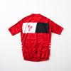 Kapelmuur Cycling Short Sleeve Size S Jersey, Printed, Slash, Red,