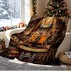 Bradford City AFC Pattern Blanket for Home Decoration, Bed, Sofa, Car Travel, Camping, Suitable for All Seasons, Birthday Christmas Gift
