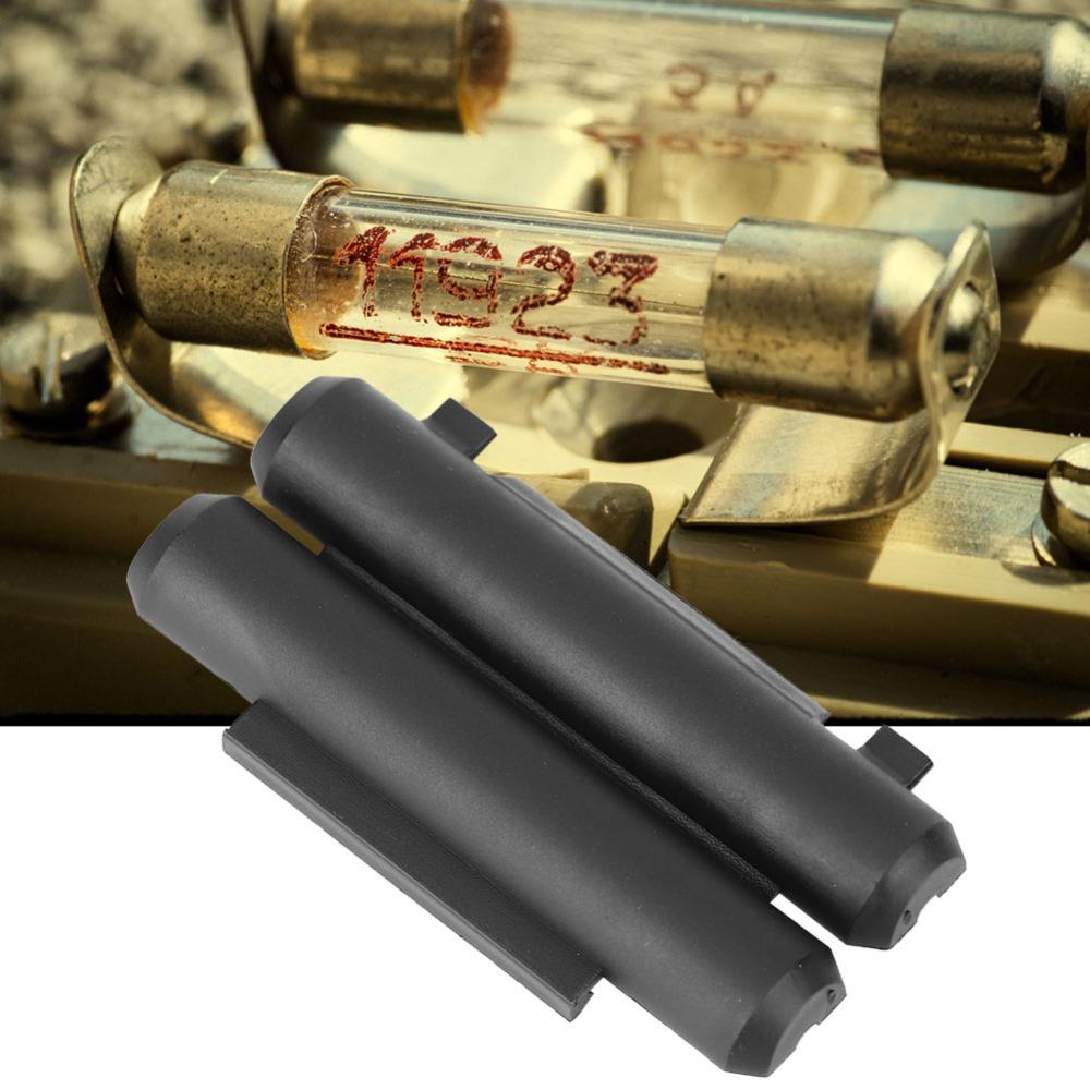 50 Комплектов Черный 6x30 Размер Держатель для предохранителя-пробки "Арахис" Откидная крышка 10А Предохранитель Пластиковый держатель для предохранителя Промышленный