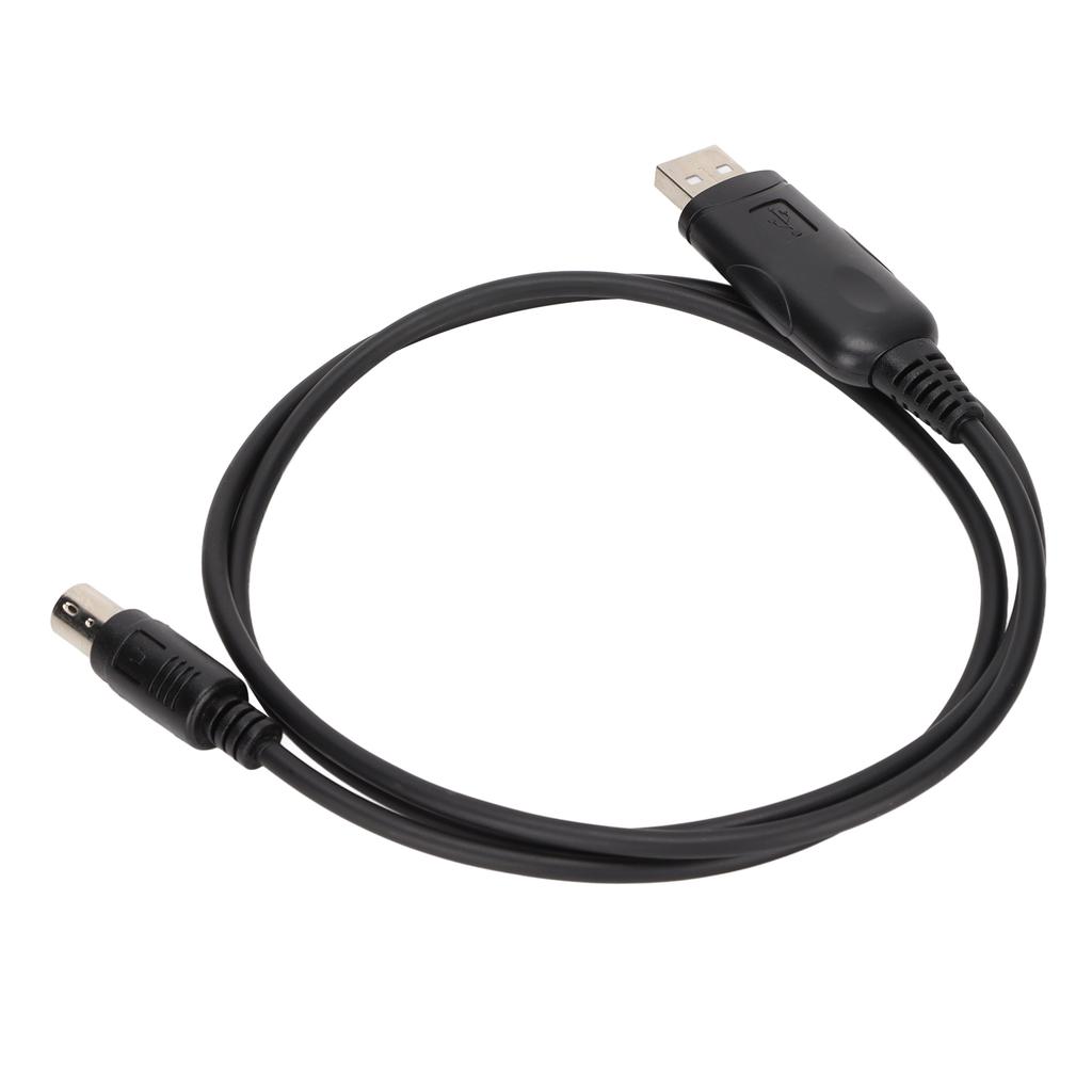 Кабель записи частоты 8-контактный мини-разъем DIN стабильный USB-кабель для программирования FT‑100D FT‑817 FT‑857