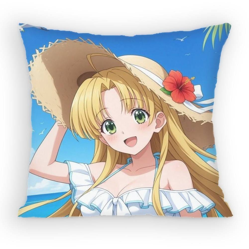 High School DxD Чехол на подушку Азия Ардженто Чехол от пылевых клещей Невидимая молния шелковистый Чехол на диванную подушку для спальни