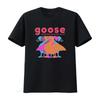 Goose The Band Футболка новая с коротким рукавом горячий подарок хэллоуин винтаж Слегка выстиранная Унисекс мода Удобная с принтом Повседневная