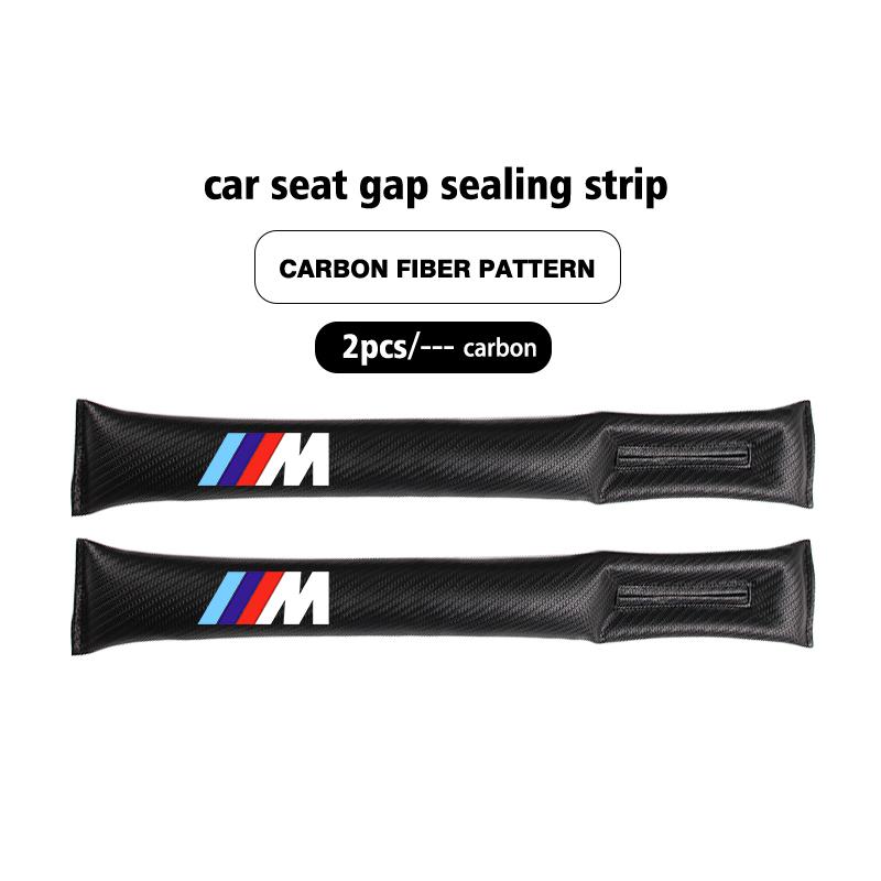 For BMW Car Seat Gap Filler Soft Leather Leak Pads Plug Leak Proof Strip Auto Accessories Performance X1 X3 X5 E39 E46 E90 F20