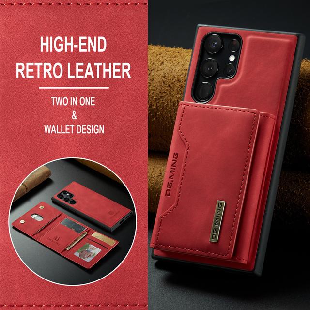 Кожаный чехол с защитой от падения для Samsung Galaxy S22 Ultra 5g S 22 Plus S22ultra S21 Fe S20, нескользящий магнитный чехол