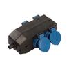 Distributor socket, 4-way, 230V 16A IP44